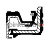 Uszczelniacz skrzyni biegów CORTECO 12015392B | Uszczelniacz 45x70x14/17 skrzyni biegów Ciągnik	Massey Ferguson 2620, 5425, 5445