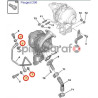 Uszczelka turbosprężarki PSA 015708 | PEUGEOT/CITROEN 1.4HDI/1.6HDI