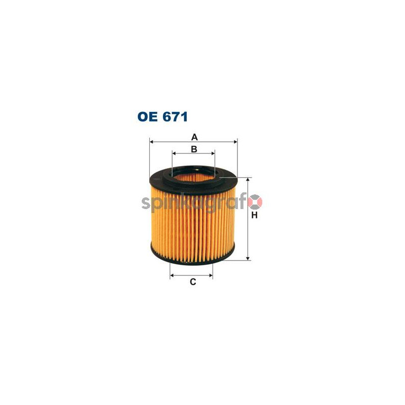 Filtr oleju FILTRON OE 671 | SEAT,SKODA,VW (03D115466A,03D115466B,03D198819,03D198819A,03D198819C) Filtr oleju FILTRON OE 671 | SEAT,SKODA,VW (03D115466A,03D115466B,03D198819,03D198819A,03D198819C)