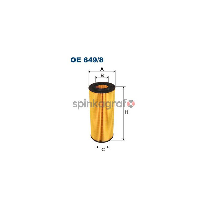 Filtr oleju FILTRON OE 649/8 | BMW (11427788454,11427788460,11427788461,11428513377,11428513378) Filtr oleju FILTRON OE 649/8 | BMW (11427788454,11427788460,11427788461,11428513377,11428513378)