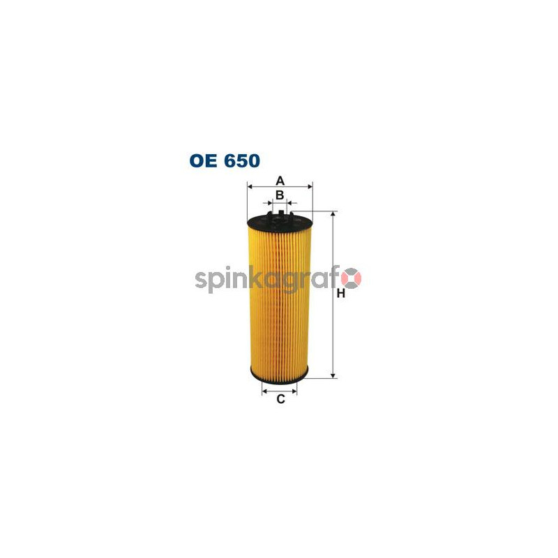 Filtr oleju FILTRON OE 650 | AUDI,SKODA,VW (059115561A,059115561B,059115562,59115562,X614) Filtr oleju FILTRON OE 650 | AUDI,SKODA,VW (059115561A,059115561B,059115562,59115562,X614)