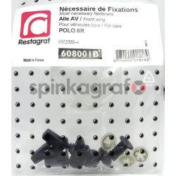 Zestaw spinek nadkola RESTAGRAF 608001B