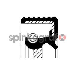 Uszczelniacz wałka sprzęgłowego CORTECO 01034079B | MERCEDES-BENZ,VW (0129970546)