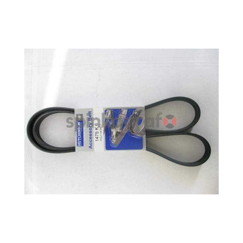 Pasek osprzętu HUTCHINSON 1475 K 6 | Pasek w-klinowy Peugeot 3.0 24V ( 406 ) (5750Q3) Pasek osprzętu HUTCHINSON 1475 K 6 | Pasek w-klinowy Peugeot 3.0 24V ( 406 ) (5750Q3)