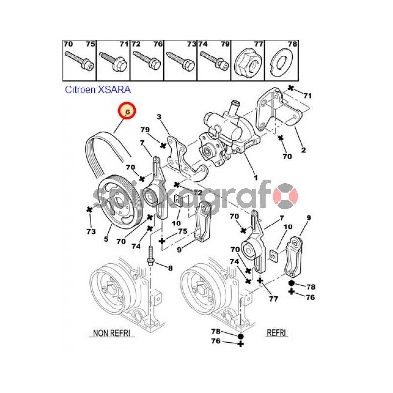 Pasek osprzętu HUTCHINSON 830 K 5 | PEUGEOT/CITROEN XSARA (5750SJ) Pasek osprzętu HUTCHINSON 830 K 5 | PEUGEOT/CITROEN XSARA (5750SJ)