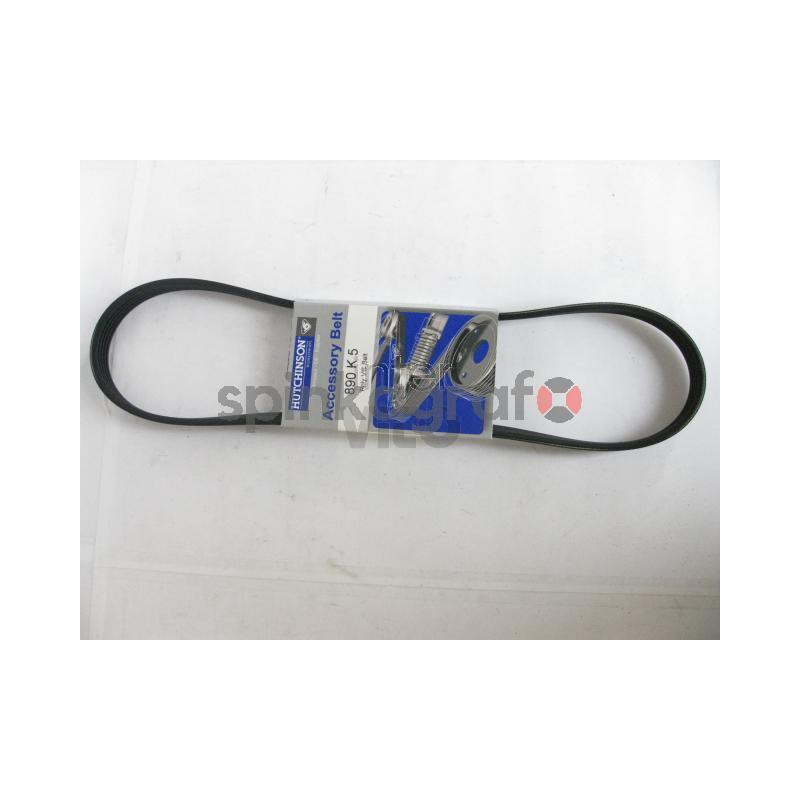 Pasek osprzętu HUTCHINSON 890 K 5 | Pasek w-klinowy Ford 2.5 ( Fucus II, Kuga I ), Toyota 1.3, 1.4 ( Toyota ) Pasek osprzętu HUTCHINSON 890 K 5 | Pasek w-klinowy Ford 2.5 ( Fucus II, Kuga I ), Toyota 1.3, 1.4 ( Toyota )