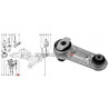 Poduszka silnika METALCAUCHO MC-4467 | RENAULT LAGUNA 2 mot.2.2DCi !! UWAGA WYS. TUL.43.5mm(8200000003)
