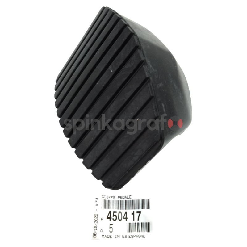 Nakładka gumowa pedału PSA 450417 | Citroen C-Elysee, C3, C5, Jumpy,  Peugeot 208, 2008, 508, Expert