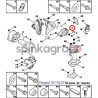 Poduszka silnika SASIC 2700022 | CITROEN C4 PICASSO PEUGEOT 307  (1806A0,180687)