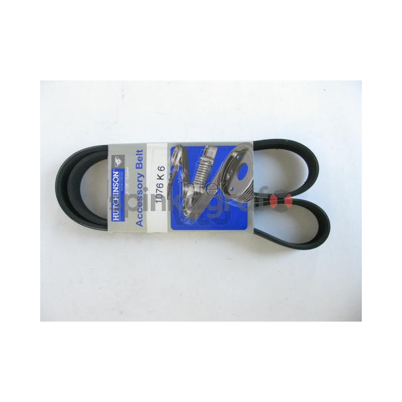 Pasek osprzętu HUTCHINSON 1076 K 6 | CITROEN BERLINGO,PEUGEOT 306/405/406/PARTNER 1.8,2.0