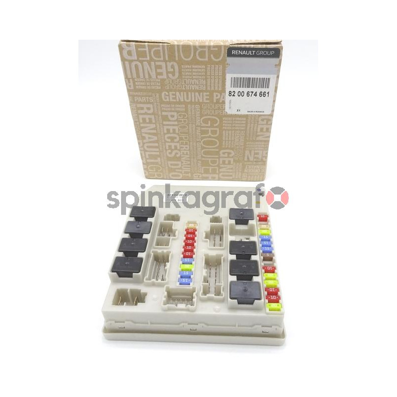 Moduł bezpieczników RENAULT 8200674661