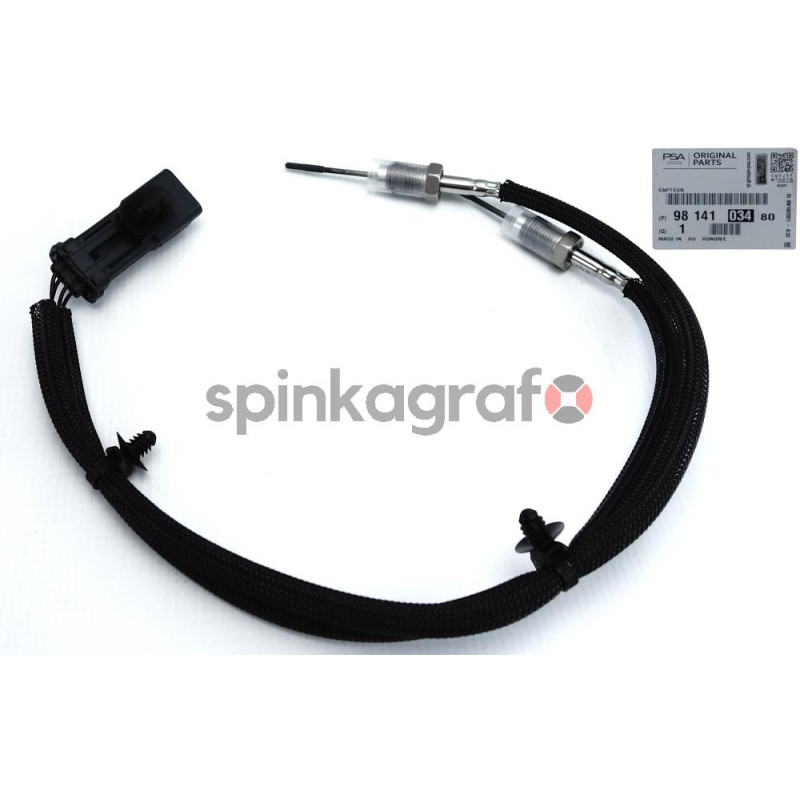 Czujnik temperatury spalin PSA 9814103480 | Citroen Jumper, Peugeot Boxer, Fiat Ducato  2.0-2.2 HDI