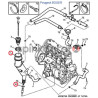 Odma olejowa METALCAUCHO MC-3666 | PEUGEOT BOXER I/II CITROEN JUMPER I/II 1.9D XUD9 (1180C0+117017)