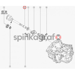 Tulejka półosi RENAULT 7700858979 | RENAULT (7700858979,8200087856,8200087859,8200131850)