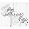 Uszczelka termostatu RENAULT 8200267272 | RENAULT MEGANE I/II, LAGUNA I/II, DACIA LOGAN 1.4 1.6 16V