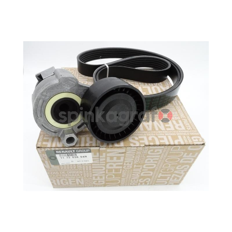 Zestaw paska osprzętu RENAULT 117203694R | RENAULT CLIO I,II,III,MEGANE, SCENIC III, KANGOOO,LAGUNA III;DACIA LOGAN MCV II, SAND