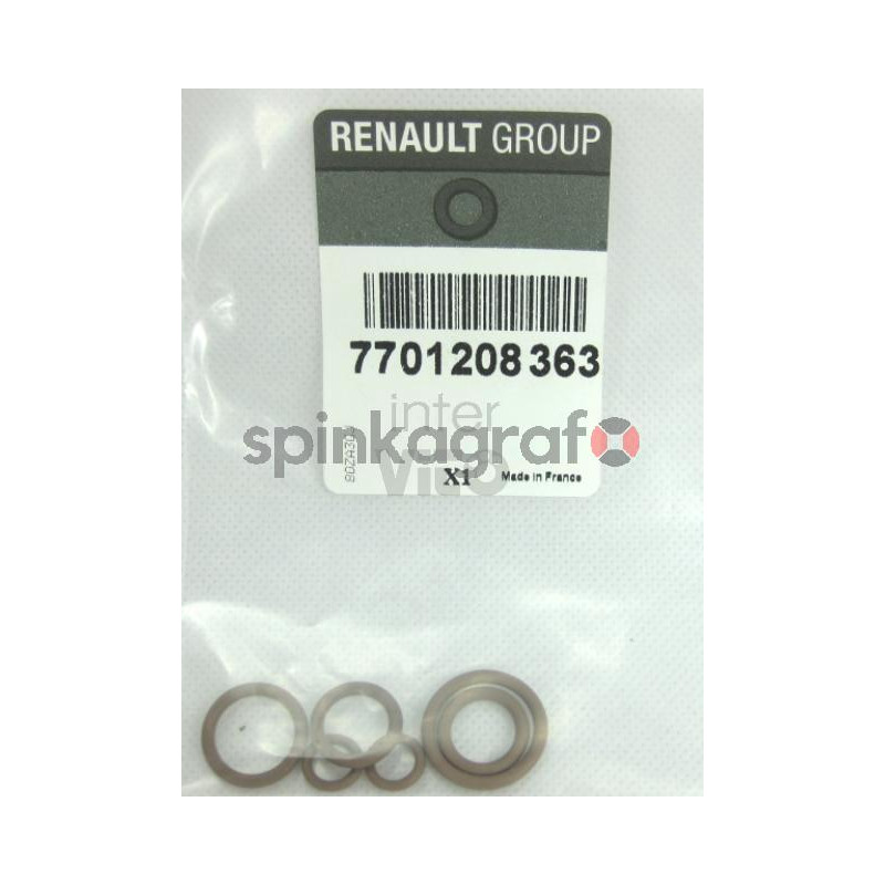 Zestaw uszczelek klimatyzacji RENAULT 7701208363 | RENAULT