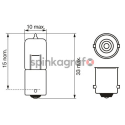 Żarówka samochodowa BOSCH 1987302233