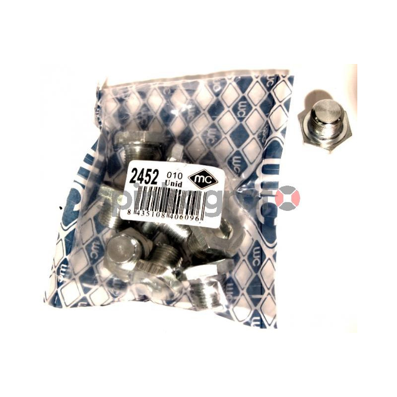 Korek spustowy oleju METALCAUCHO MC-2452 | PEUGEOT 306,406,PARTNER  C.BERLINGO 14x125 (031114)