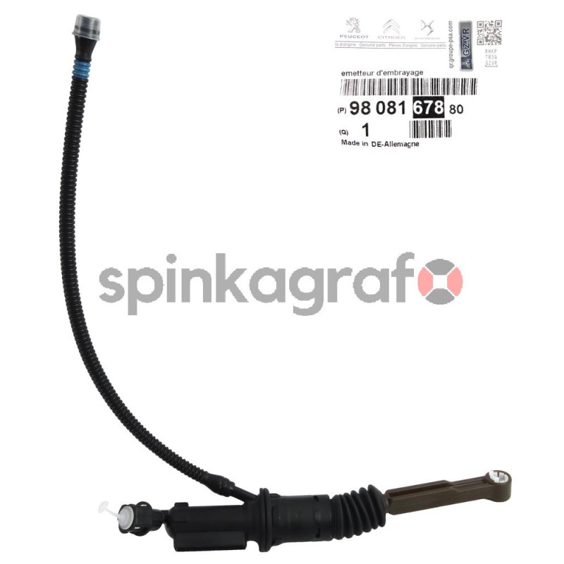 Pompa sprzęgła PSA 9808167880 | CITROEN BERLINGO(B7)(BV M-5) PEUGEOT 3008/5008(BV MECH.6/R.SK MC) Pompa sprzęgła PSA 9808167880 | CITROEN BERLINGO(B7)(BV M-5) PEUGEOT 3008/5008(BV MECH.6/R.SK MC)