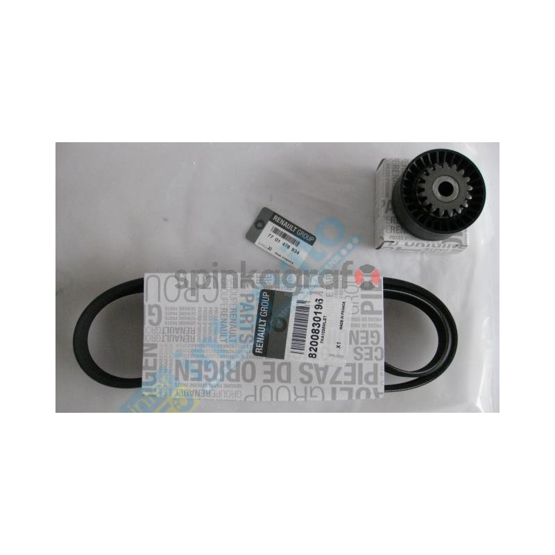 Zestaw paska osprzętu RENAULT 7701478934 | RENAULT CLIO 3,MODUS,TWINGO mot.D4F 1.2 16V