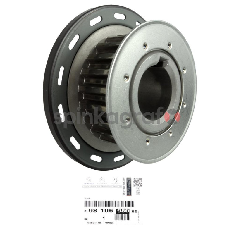 Koło rozrządu PSA 9810698080 | FIAT MOT. DV4/DV6/9HU-FORD/SUZUKI/VOLVO OD OPR 12780