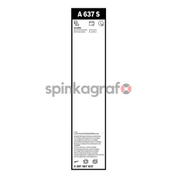 Pióro wycieraczki BOSCH 3397007637 | MINI MINI COUNTRYMAN (R60) Cooper 10-