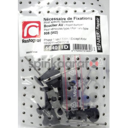 Zestaw spinek zderzaka przedniego podstawowy RESTAGRAF 604011D | PEUGEOT