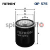 Filtr oleju FILTRON OP 575 | ASIA MOTORS,BRILLIANCE,CITROËN,DAIHATSU,FIAT (0001802810,04154PR3E00,0649013,0JE1514302,1109AC)