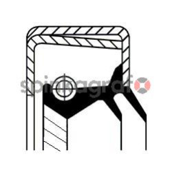 Uszczelniacz półosi CORTECO 49110138 | HYUNDAI,KIA 4311939030,4311939060,4311939080