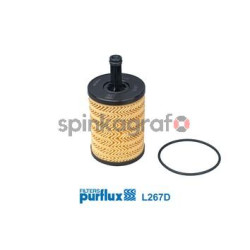 Filtr oleju PURFLUX L267D | FORD, CHRYSLER, AC, ROVER/AUSTIN, IVECO, MITSUBISHI (045115389C, 045115466, 045115466A, 045115466B, 
