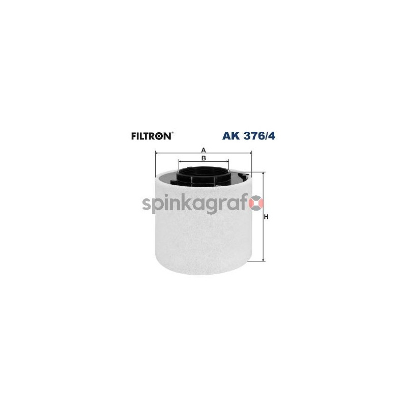 Filtr powietrza FILTRON AK 376/4 | AUDI 8W0133843D