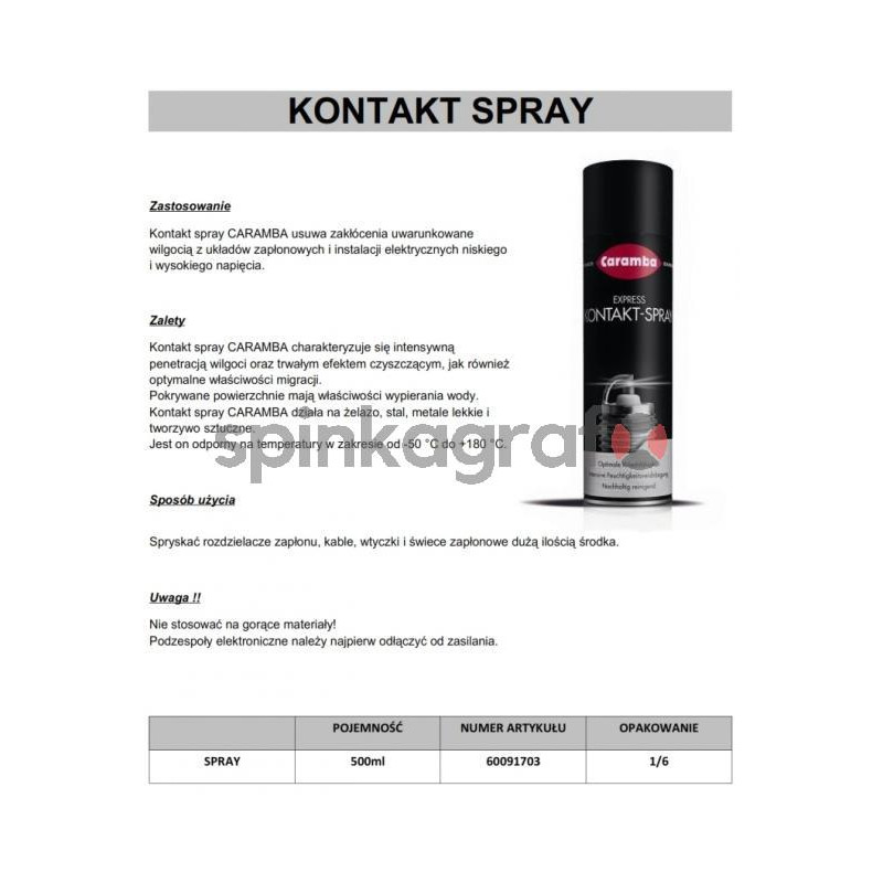 Kontakt spray
