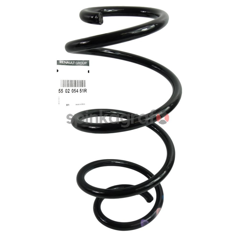 Sprężyna zawieszenia RENAULT 550205451R | RENAULT LODGY TYŁ