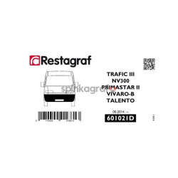 Spinka listwy bocznej RESTAGRAF 601021D