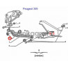 Tuleja wahacza SASIC 5233583 | PEUGEOT 309 -&gt;88 (352358,352335)