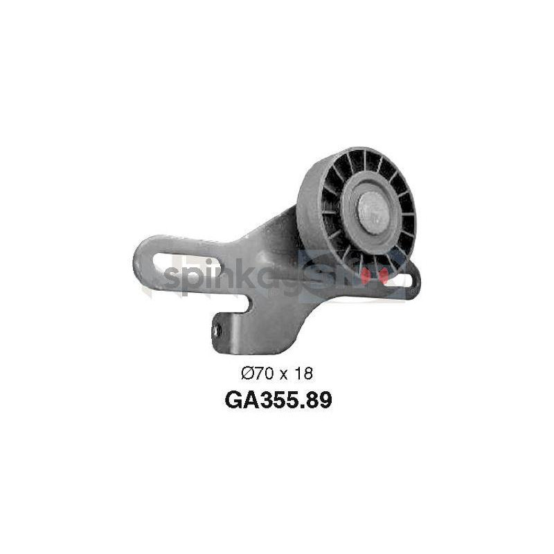 Napinacz paska osprzętu NTN-SNR GA355.89 | Renault Clio II/Kangoo 1.4l/1.6l mot.E7J (7700274217)