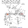Tuleja wahacza SASIC 5233763 | PEUGEOT 206 (352376)