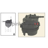 Filtr paliwa MECAFILTER ELG5242 | Citroen C2/C3, Peugeot 206/307 1.4HDi (190199)