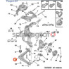 Tuleja wahacza METALCAUCHO MC-4957 | PEUGEOT 407,Citroen C6/C5 II(3520N6)