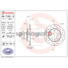 Tarcza hamulcowa ( przód ) BREMBO 08.7165.1X | AUDI,SEAT,SKODA,VW (1J0615601,1J0615601C,1J0615601N,1J0615601P,1J0615601Q)