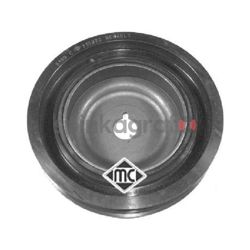 Koło pasowe wału korbowego METALCAUCHO MC-5138 | RENAULT 1.2 D7F/D4F  (8200315270)