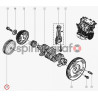 Koło pasowe wału korbowego METALCAUCHO MC-5138 | RENAULT 1.2 D7F/D4F  (8200315270)