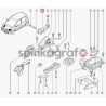 Poduszka silnika METALCAUCHO MC-5143 | RENAULT CLIO III 1.5dCi