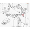 Poduszka sanek METALCAUCHO MC-5165 | RENAULT MEGANE II