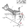 Łącznik stabilizatora SASIC 2300017 | CITROEN C5 PEUGEOT 407  (517846,517852)