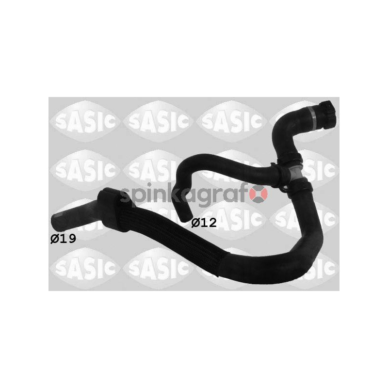 Przewody układu chłodzenia SASIC 3404125 | RENAULT Laguna III /Estate /Coupe       (924000057R)