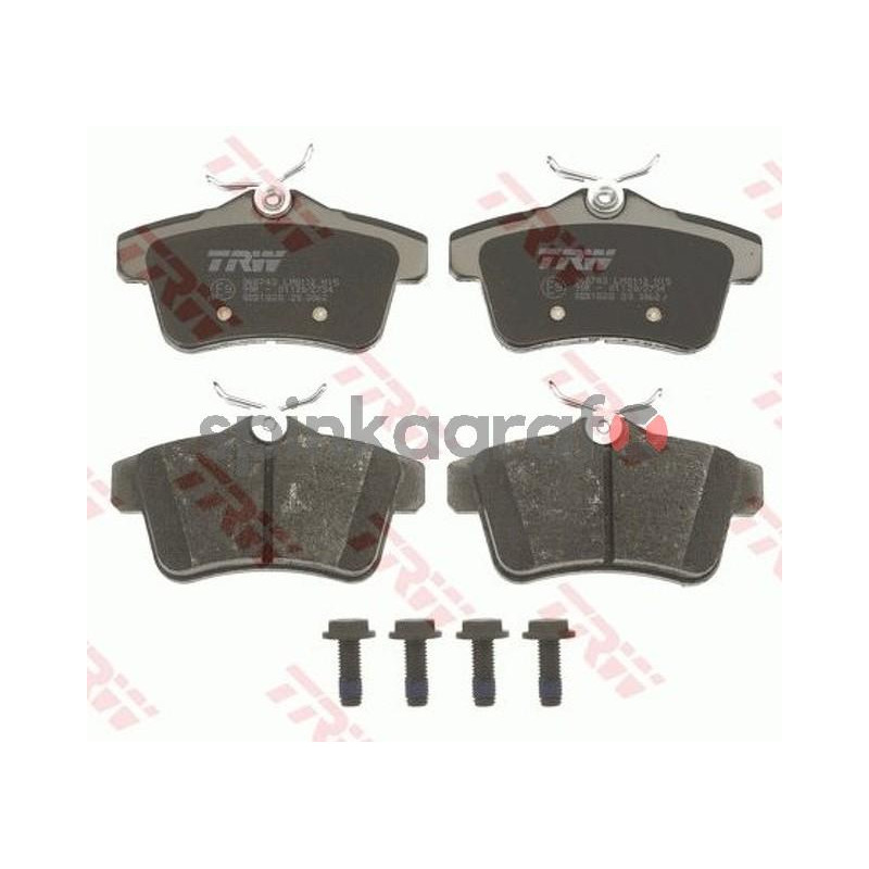 Klocki hamulcowe (przód) TRW GDB1828 | CITROEN C4 II, DS4, DS5; PEUGEOT 3008,308, 5008, 508, 508 SW, RCZ 1.2-6.4 06.2009-> Klocki hamulcowe (przód) TRW GDB1828 | CITROEN C4 II, DS4, DS5; PEUGEOT 3008,308, 5008, 508, 508 SW, RCZ 1.2-6.4 06.2009->
