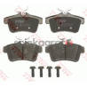 Klocki hamulcowe (przód) TRW GDB1828 |  CITROEN C4 II, DS4, DS5; PEUGEOT 3008,308, 5008, 508, 508 SW, RCZ 1.2-6.4 06.2009-&gt;