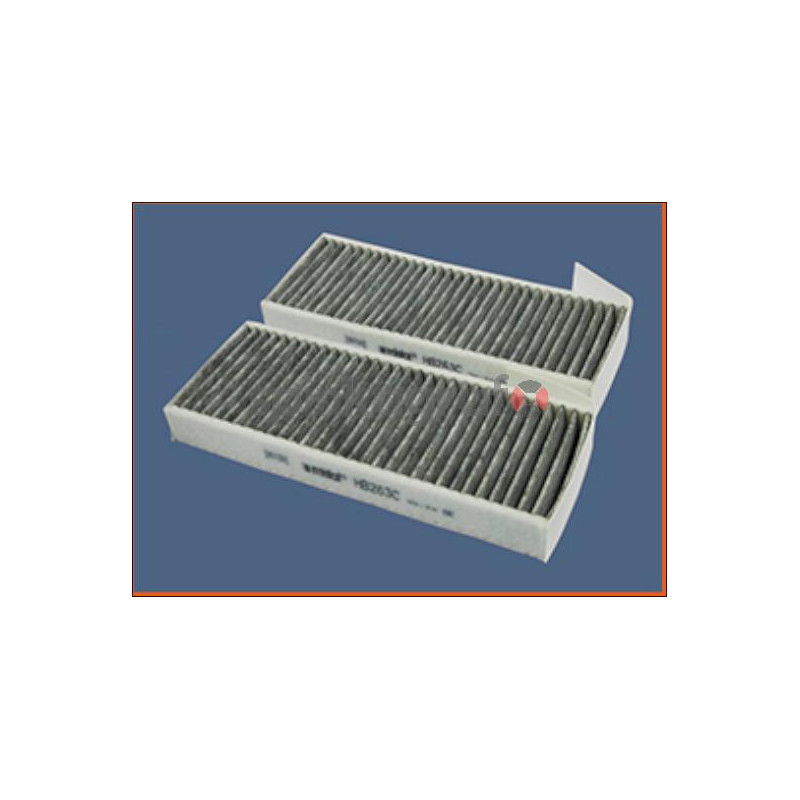 Filtr kabiny węglowy MISFAT HB263C | Peugeot 308 2013-